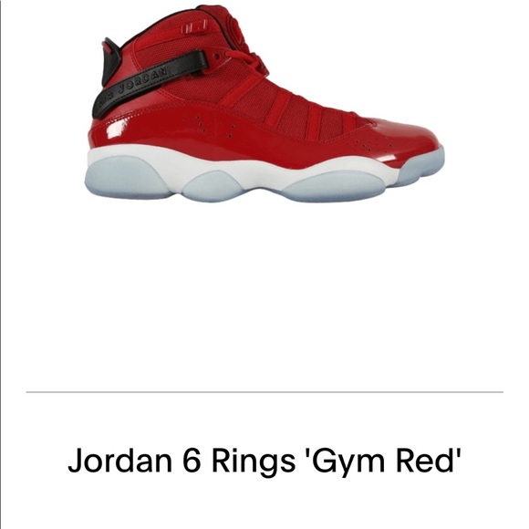 JORDAN 6 RINGS 'GYM RED' MEN’S SIZE 9 Collectors Edition! - Picture 2 of 7